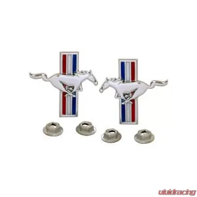 Scott Drake Door Panel Emblems Pin On Running Horse Ford Mustang 1969-1970 - C9ZB-6520820-3