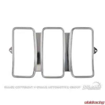 Scott Drake Tail Light Bezel Stamped Aluminum Ford Mustang 1969 - C9ZZ-13489
