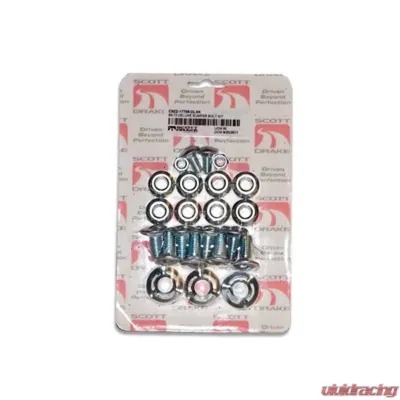 Scott Drake Bumper Bolt Kit Deluxe 28 Pieces Ford Mustang 1969-1973 - C9ZZ-17758-DLXK