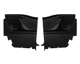 Scott Drake Interior Rear Quarter Trim Panels with Speaker Pods Ford Mustang Fastback 1969-1970