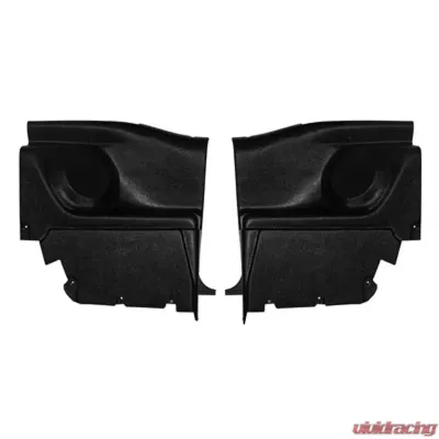 Scott Drake Interior Rear Quarter Trim Panels with Speaker Pods Ford Mustang Fastback 1969-1970 - C9ZZ-63314867SP