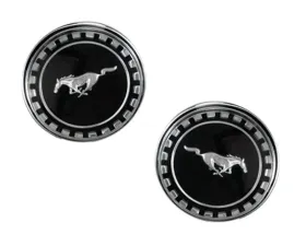 Scott Drake Roof Pillar Ornaments 2 piece set Ford Mustang 1969-1970