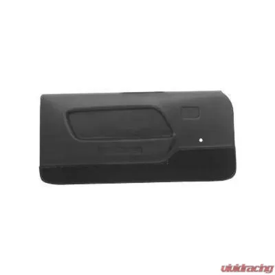 Scott Drake Deluxe Door Panels Black Ford Mustang 1969 - C9ZZ65239423BKD