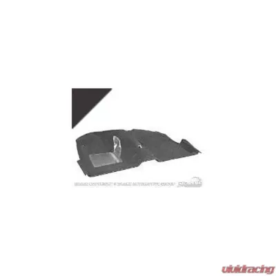 Scott Drake Convertible Economy Carpet Kit Black Ford Mustang 1965-1968 - CAR-65-CV-BK-N