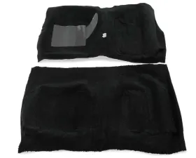 Scott Drake Molded Carpet Kit Black Ford Mustang 1965-1968