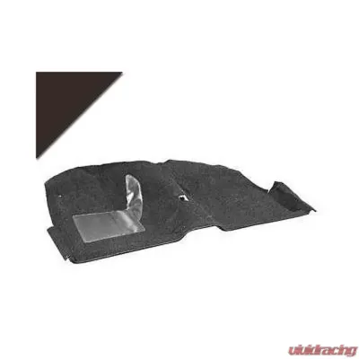 Scott Drake Molded Carpet Kit Black Ford Mustang 1965-1968 - CAR65-CV-BK