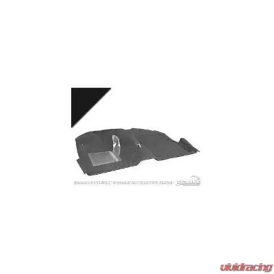 Scott Drake Molded Carpet Kit Black Ford Mustang 1965-1968 - CAR65-FB-BK