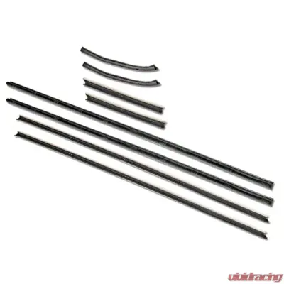 Scott Drake Window Channel Weather Strips Ford Mustang 1967-1968 - CG112