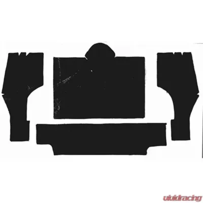 Scott Drake Rear Underlayment Ford Mustang 1964-1967 - CUC2R