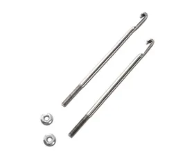 Scott Drake Battery Hold Down Bolt Kit Stainless Steel 24F series Ford Mustang 1967-1970