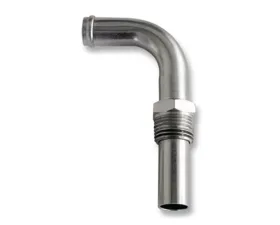 Scott Drake 428 Heater Hose Elbow silver zinc Ford Mustang 1969-1970
