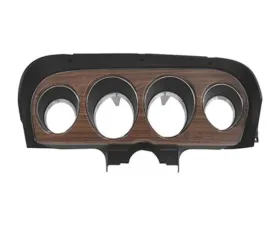 Scott Drake Deluxe Instrument Bezel Woodgrain Ford Mustang 1970