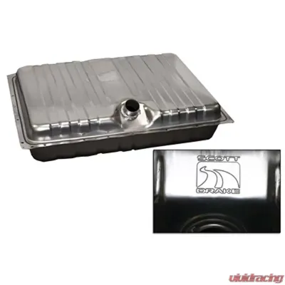 Scott Drake Stainless Steel Fuel Tank with Drain Plug Ford Mustang 1970 - D0ZZ-9002-SS