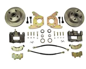 Scott Drake Disc Brake Conversion Kit 4-Lug 6 Cylinder Ford Mustang 1964-1966