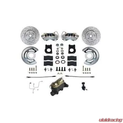 Scott Drake Manual Front Disc Brake Conversion Kit Ford Mustang 1964-1966 - DBC-A120-D-DS