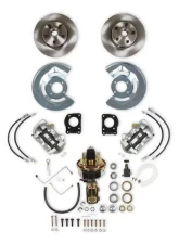 Scott Drake Power Disc Brake Conversion Kit for 1964-1966 Ford Mustang V8, 4-Piston                                     - DBC-A120-P-R - Image 13