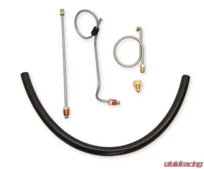 Scott Drake Front Disc Brake Conversion Kit With Dual Bowl Master Cylinder For Manual Front Drum Brakes Ford Mustang 1967-1969 - DBC-A121-1-R