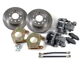Scott Drake Rear Disc Brake Conversion Kit Standard rotors 28 spline Ford Mustang 1964-1973
