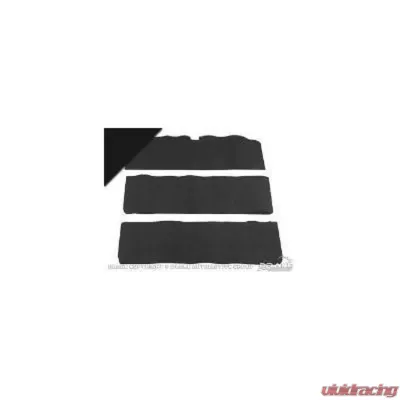 Scott Drake Fold-Down Seat Carpet Black 80/20 Ford Mustang 1965-1968 - FD-65-BK
