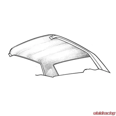 Scott Drake Headliner White 2 4 Sedan Ford Falcon 1960-1965 - HL-FF-SE-60-WT