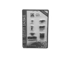 Scott Drake Interior Trim Screw Kit Ford Mustang 1967-1968