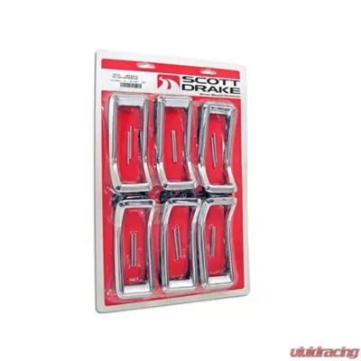 Scott Drake Concours Tail Light Bezel Kit Ford Mustang 1967 - KIT-ELC-5
