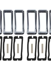Scott Drake Concours Tail Light Bezel Kit Ford Mustang 1967                                     - KIT-ELC-5 - Image 2