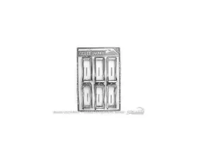 Scott Drake Tail Light Bezel Kit Ford Mustang 1968
