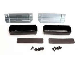 Scott Drake Pony Door Panel Kit Black Ford Mustang 1965-1966
