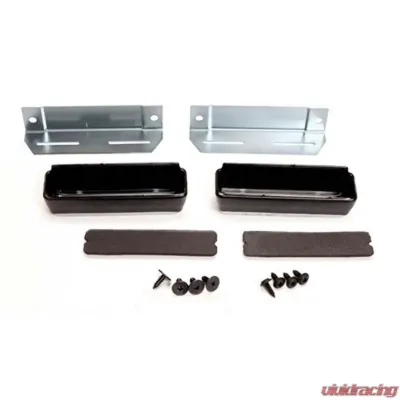 Scott Drake Pony Door Panel Kit Black Ford Mustang 1965-1966 - KIT-INT5-BK