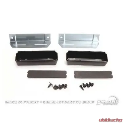 Scott Drake Pony Door Panel Kit White Ford Mustang 1965-1966 - KIT-INT5-WT