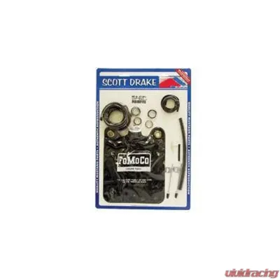 Scott Drake Winshield Washer Deluxe Kit Ford Mustang 1964-1965 - KIT-WIP-1