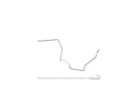 Scott Drake Tank to Pump Fuel Line Steel Ford Mustang 1964-1967