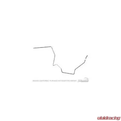 Scott Drake Tank to Pump Fuel Line Steel Ford Mustang 1964-1967 - MLG002
