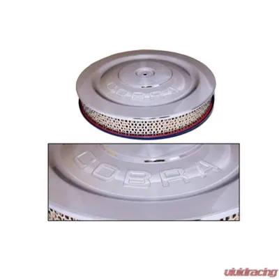 Scott Drake 14" Air Cleaner Assembly with Cobra Logo 4V - S1MS-9600-COBRA