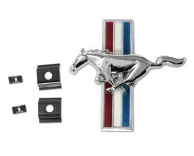 Scott Drake Grill Emblem Running Horse Concours