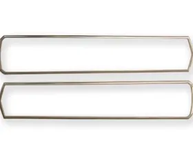 Scott Drake Polished Tail Light Bezels Shelby Pair