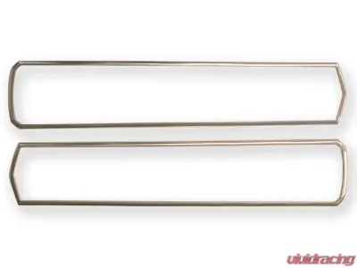 Scott Drake Polished Tail Light Bezels Shelby Pair - S7MS-13489-P
