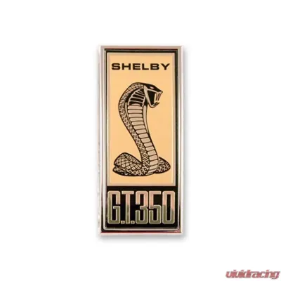 Scott Drake Fender Emblem Shelby GT350 Ford Mustang 1967 - S7MS-16098-A
