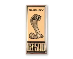 Scott Drake Fender Emblems Shelby GT500 Ford Mustang 1967