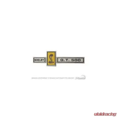 Scott Drake Grill Dash and Deck Emblem Pin On GT500 Shelby Ford Mustang 1967 - S7MS-16098-D
