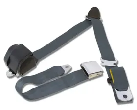 Scott Drake 3-Point Seat Belt-Blue Ford Mustang 1964.5-1973