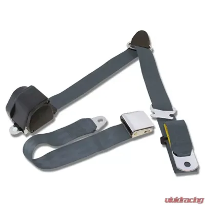 Scott Drake 3-Point Seat Belt-Blue Ford Mustang 1964.5-1973 - SB-3P-BL