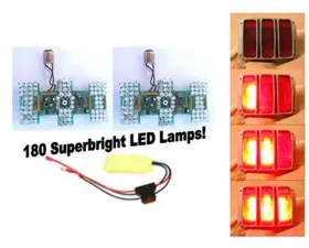 Scott Drake LED Sequential Tail Light Kit Ford Mustang 1964-1966