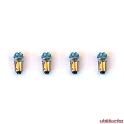 Scott Drake Instrument Panel LED Replacement Bulbs Blue 1895 Set of 4 Ford Mustang 1964-1968 - SD-1895-BL