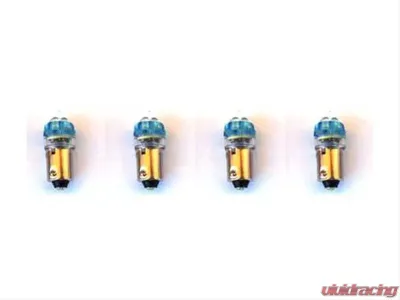 Scott Drake Instrument Panel LED Replacement Bulbs Blue 1895 Set of 4 Ford Mustang 1964-1968 - SD-1895-BL