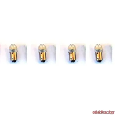 Scott Drake Instrument Panel LED Replacement Bulbs White 1895 Set of 4 Ford Mustang 1964-1968 - SD-1895