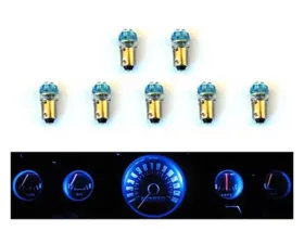 Scott Drake Instrument Panel LED Light Bulb Set 5-Gauge Cluster Ford Mustang 1965-1966