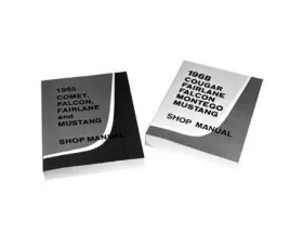 Scott Drake Shop Manual Ford Mustang 1966