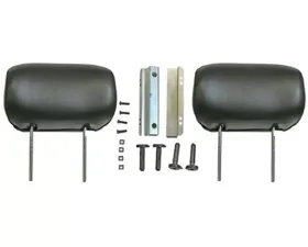 Scott Drake Sport Seat Headrest-Black Ford Mustang 1964-1967